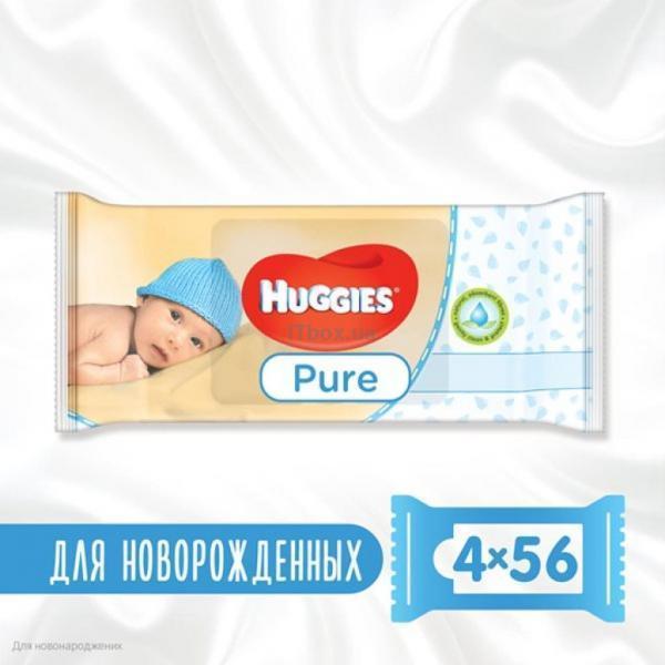 Huggies Pure 56 х 4 шт (5029053550121)
