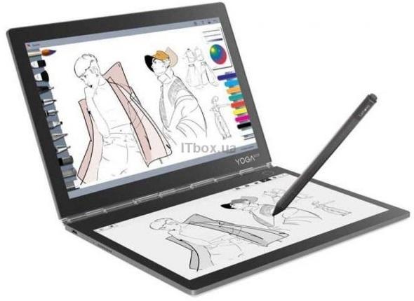 Lenovo Yoga Book C930 YB-J912F 10.8 4-256GB Wi-Fi Win10H Iron Gray (ZA3S0044UA)