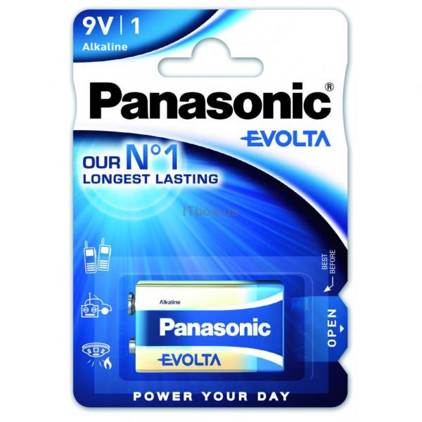 PANASONIC Крона 6LR61 Evolta 1 (6LR61EGE-1BP)