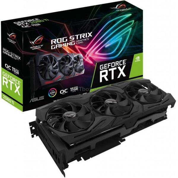 ASUS GeForce RTX2080 Ti 11Gb ROG STRIX GAMING OC (ROG-STRIX-RTX2080TI-O11G-GAMING)